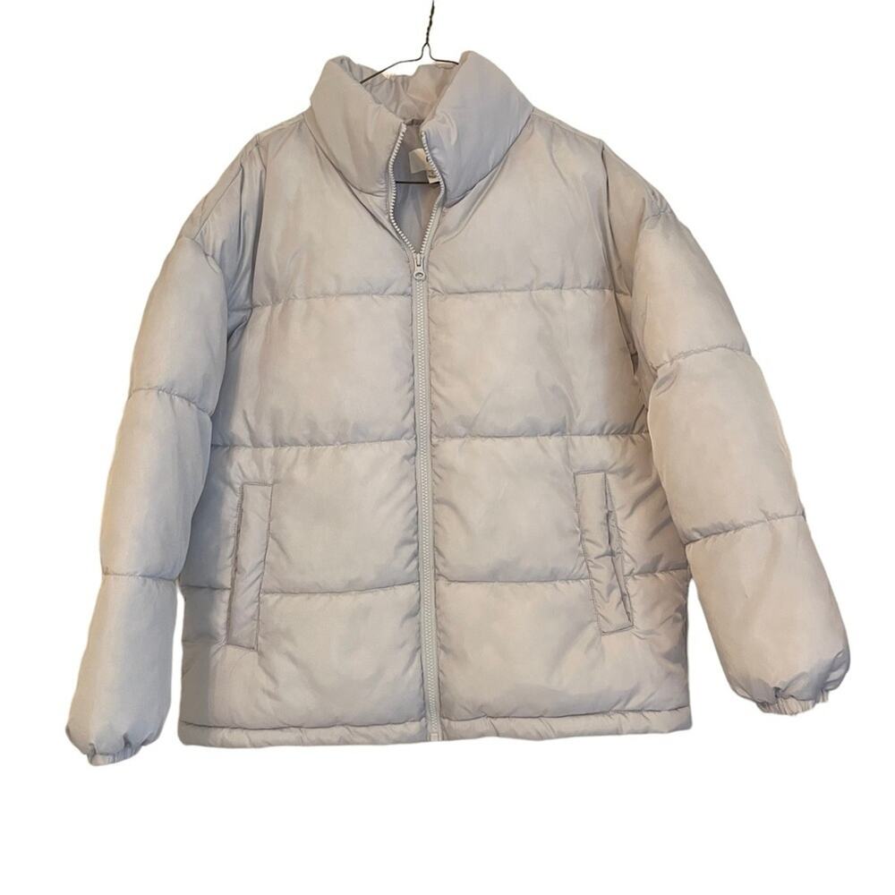 BP Gray Silver Puffer Jacket NEW Small‎